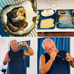 André erklärt uns ausführlich der Prozess der Züchtug der schwarzen Perle