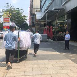 des uniformes pour le défilé