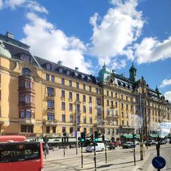 Kvarteret Bodarna, a monumental city block located on Strandvägen