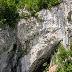 Der Eingang zur Höhle