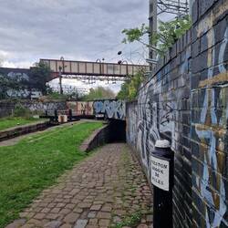 The railway runs very close to the Trent and Mersey Canal