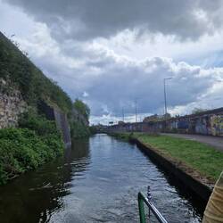 Stoke on Trent seemed walled off from the canal