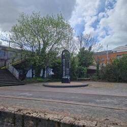 We assume the sign marks the junction with the 3 mile Newcastle under Lyme Canal closed 1935