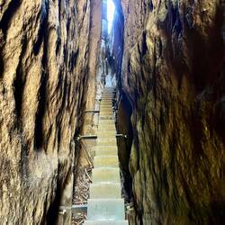 ..sich die Himmelsleiter, die die Möglichkeit bietet,..