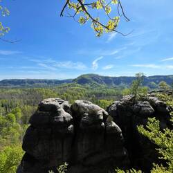 ..einen tollen Ausblick auf die östliche Region zu genießen.