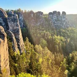 Ich blicke mich immer wieder um und kann mich kaum..