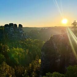 ..von dem schönen Anblick der Felsformationen losreißen.