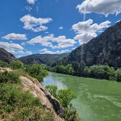 Der Ebro, so grün!