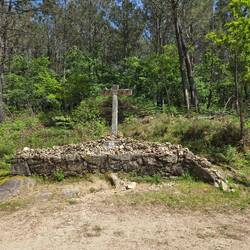 These stones are prayers of thanks offered by pilgrims.