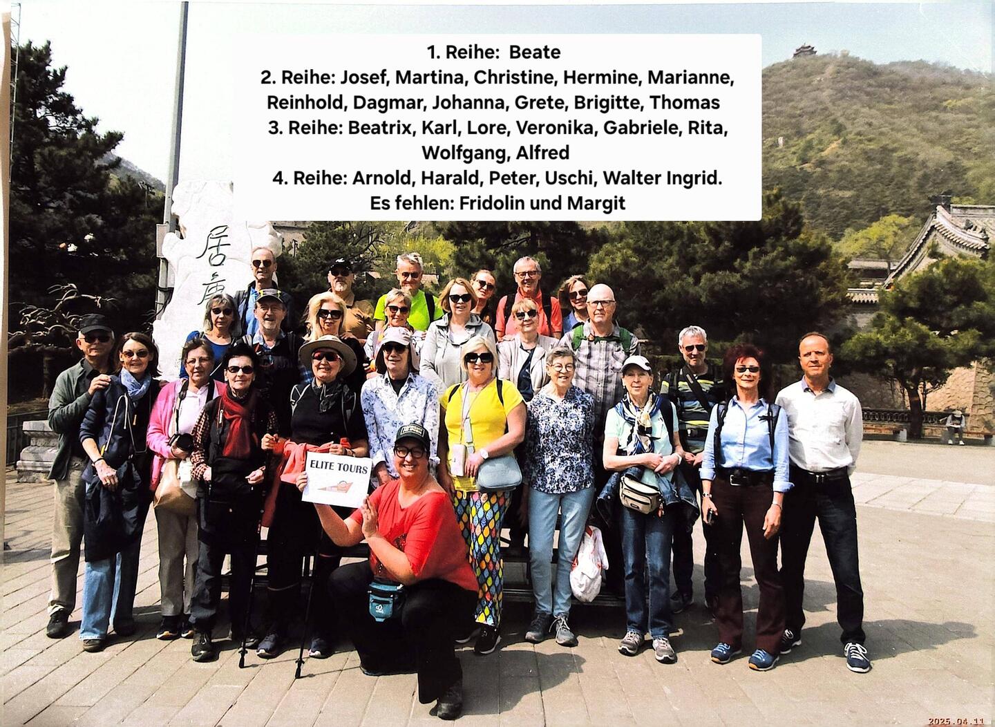 unsere Reisegruppe