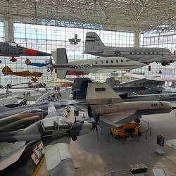 It was a neat display of a vice variety of planes.