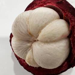 Le mangoustan, c'est vraiment délicieux, une chair sucrée,