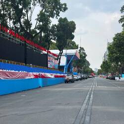 Tout est prêt pour le défilé