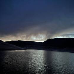 Eerie glow last night west of Dangling Rope