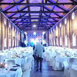 The big hall where dinner and entertainment happened!