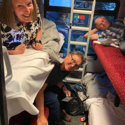 Relaxing & reading before bed