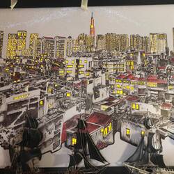 les fenêtres s'éclairent