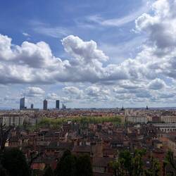 Und die Aussicht von oben 🏙️