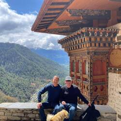 We made a canine friend