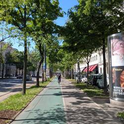 Durch die Fahrradallee