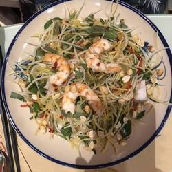 goi du du voi thit luoc