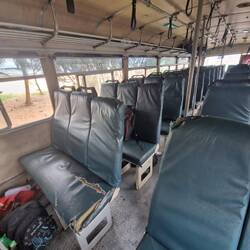 Inside the bus