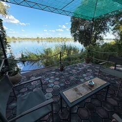 ...unsere Outdoor Lounge...