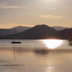 Und wie immer, die Abendstimmung.