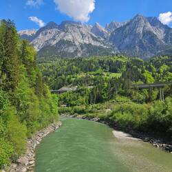 WW II seems like quite an exaggeration for the Salzach section Werfen - Steinwender