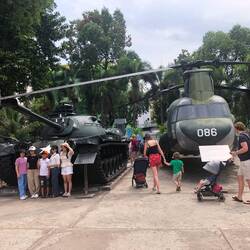 vestiges aéronautiques dans le parc