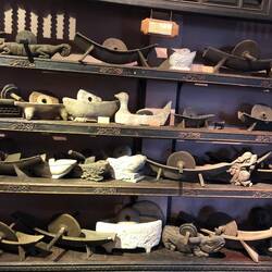 collection de hachoirs à plantes