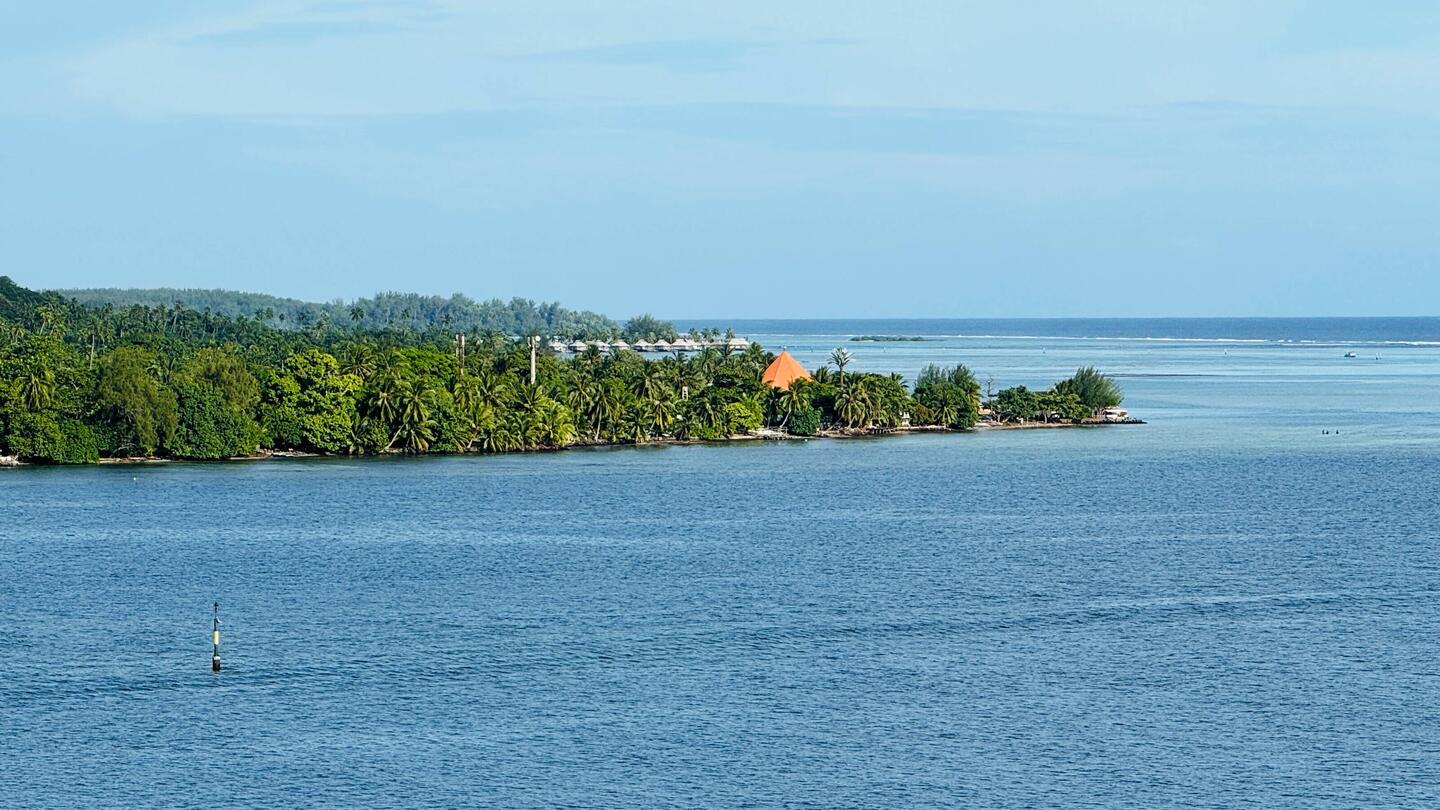 Erster Blick von unserer Veranda