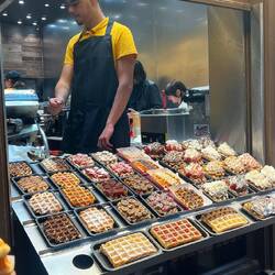 Belgische Waffeln sind eckig