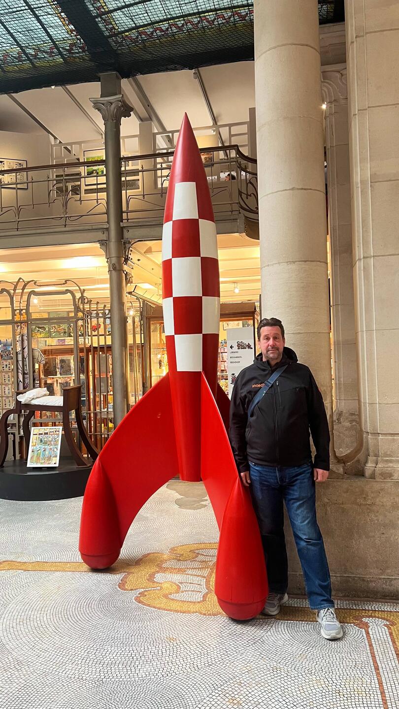 Rakete von Tim & Struppi