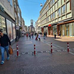 So belebt ist die Stadt am 1.Mai . . .