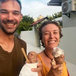 So schnell konnten wir garnicht schauen wie uns das Eis weggeschmolzen ist