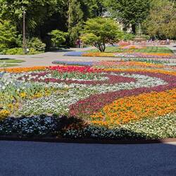 Im Kurpark in Bad Reichenhall