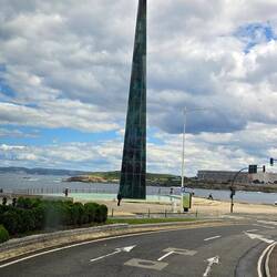 This monument is 150 ft high.