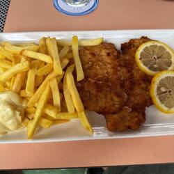 Auf dem von deutschen geführten Campingplatz gibt es mal wieder deutsche Hausmannskost 😋