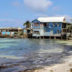 Old house on the beach...