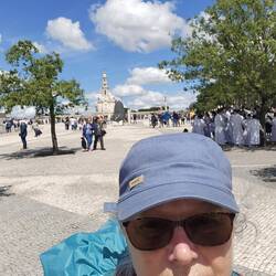 All those white cloaks are getting ready for the big mass