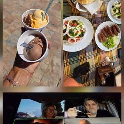 Für's leibliche Wohl haben wir auch gesorgt. Abends vanlifer-Meeting