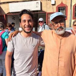 Mehdi und Abdel, Fahrer & Tourguide