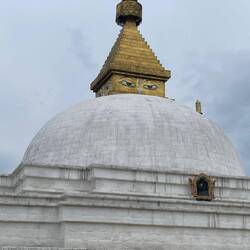 Main stupa at nunery