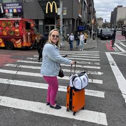 YES, CROSSING DELANCY