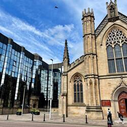 When old meets new, Glasgow