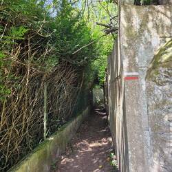 Wanderwegzeichen wie in der CH