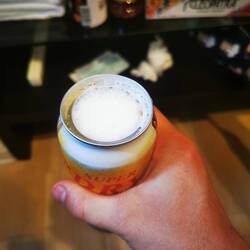 Selbst das Dosenbier ist auf nem anderen Level