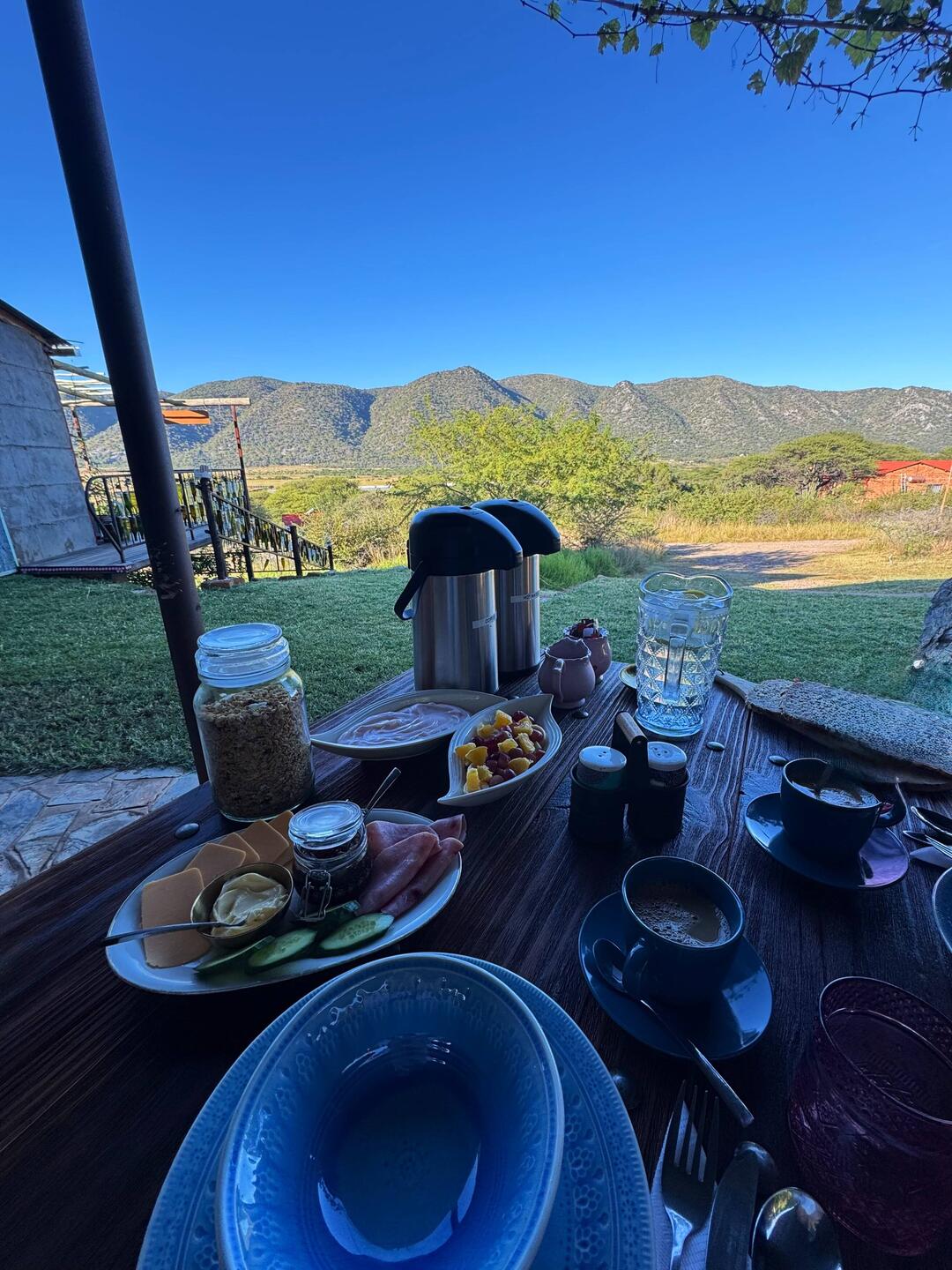 Frühstück Vineyard Otavi