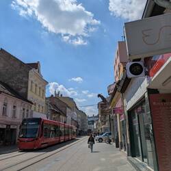 Kurz rausgehen, um zu Mittag zu essen